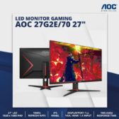 LED Monitor Gaming AOC 27G2E/70 27″ 144Hz Full HD HDMI Display Port - Mitrajual