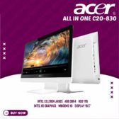 PC AIO ACER C20-830 Celeron J4025 4GB 1TB No DVDRW Windows10 19.5 Inch - Mitrajual