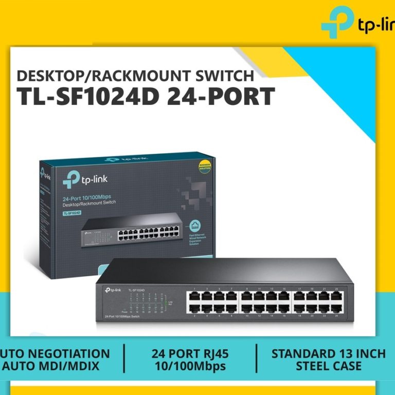 Switch TP-Link TL-SF1024D 24 Port 100Mbps - Mitrajual