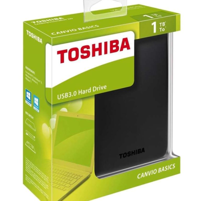 Hard Disk HDD External Toshiba Canvio Basic 1TB - Mitrajual