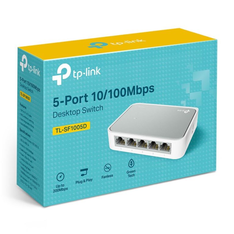 Desktop Switch TP-Link TL-SF1005D 5 Port 10/100Mbps - Mitrajual