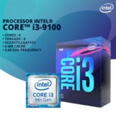 Processor Intel Core I3-9100 Box 3.60GHz LGA1151 - Mitrajual