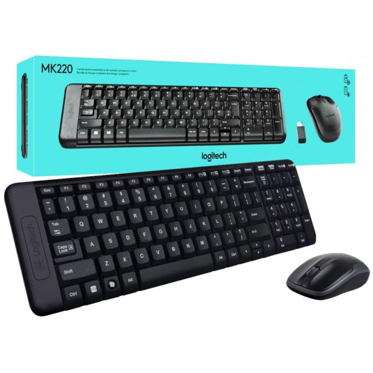 Keyboard Mouse Wireless Logitech MK220 - Mitrajual
