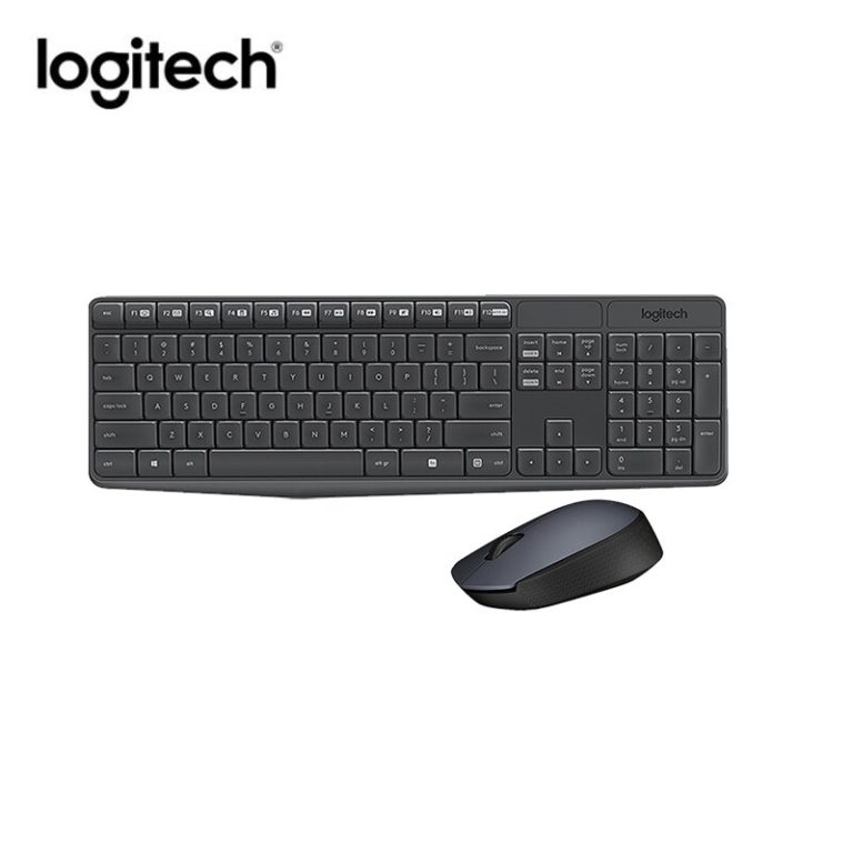 Keyboard Mouse Wireless Logitech MK235 - Mitrajual