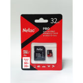 Micro SD 32GB V10-U1 NETAC With Adapter - Mitrajual